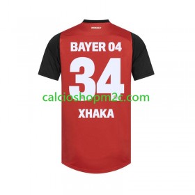 Bayer 04 Leverkusen XHAKA 34 Maglia Prima 2024/2025 Manica Corta